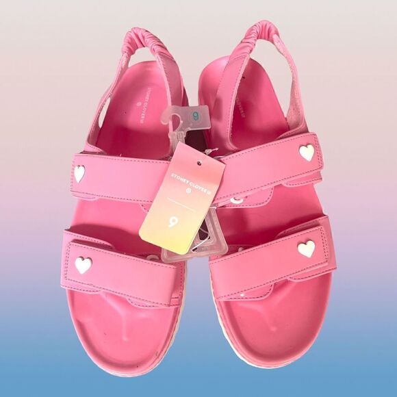 Stoney Clover Lane Sandals Limited Edition Collaboration w/Target NWT Size 9 - Picture 1 of 8